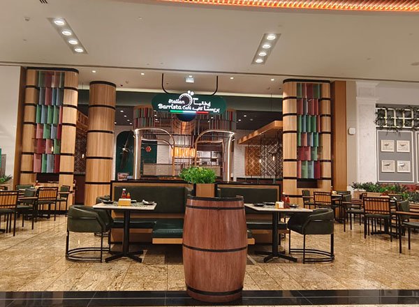 Italian Restaurant oman Mall cafe