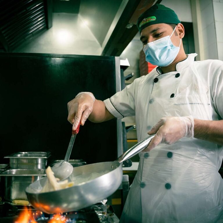 Italian cuisine in Barrista cafe