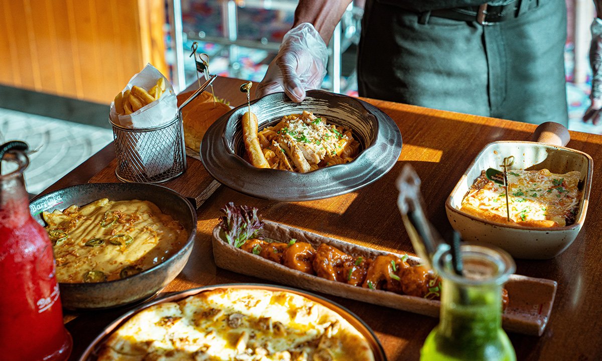 Top 5 Italian dishes served at Italian Barrista Café, a popular Italian restaurant in Muscat