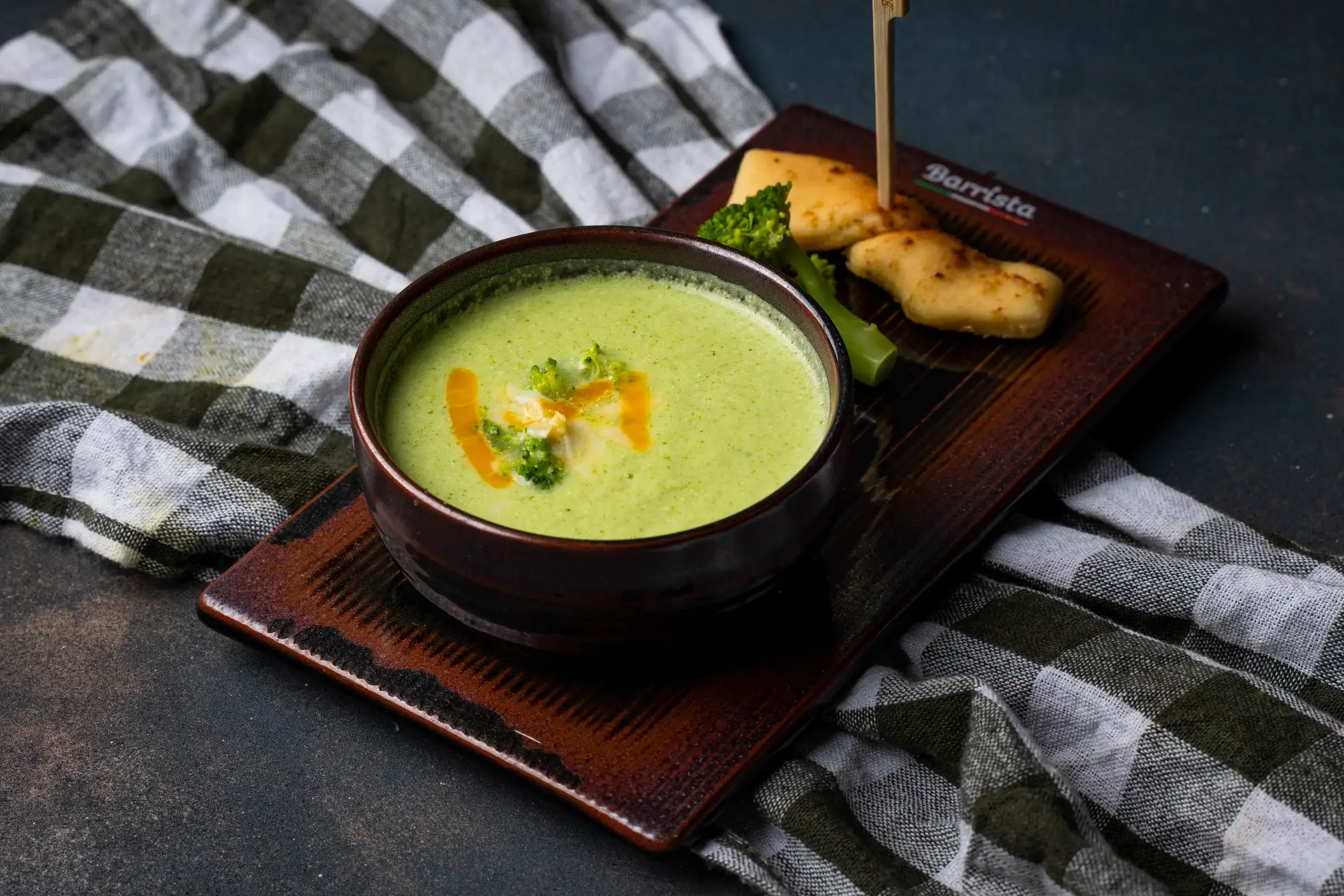 شوربة كريمة البروكلي