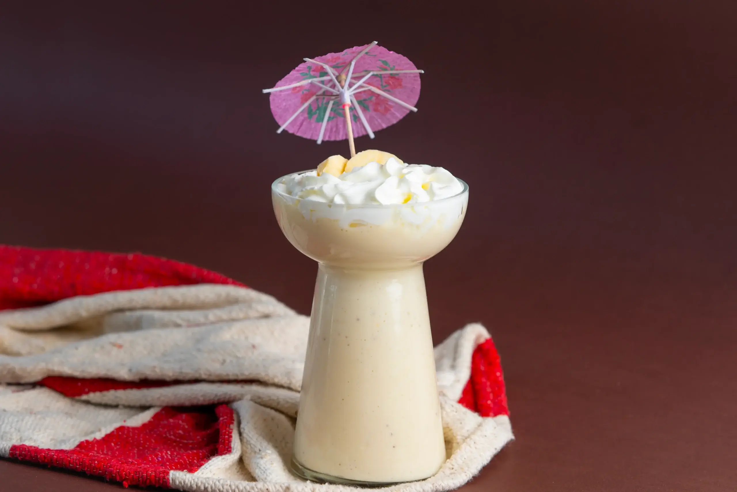 ميلك شيك بالفانيليا